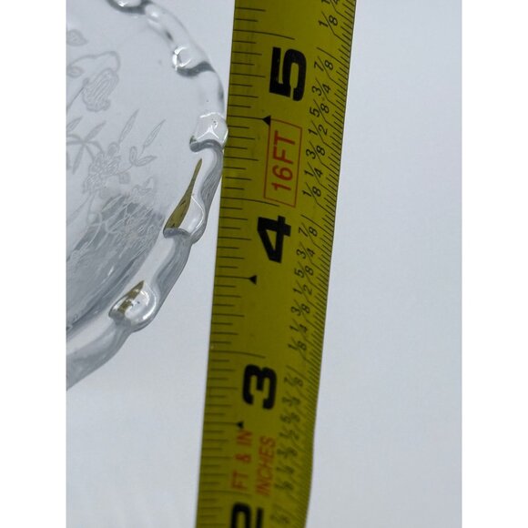 Vtg Fostoria Clear Comport Etch #342 Bouquet 1949-1959 - Picture 6 of 9